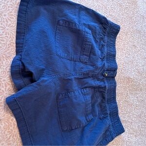 Navy Blue Casual Shorts